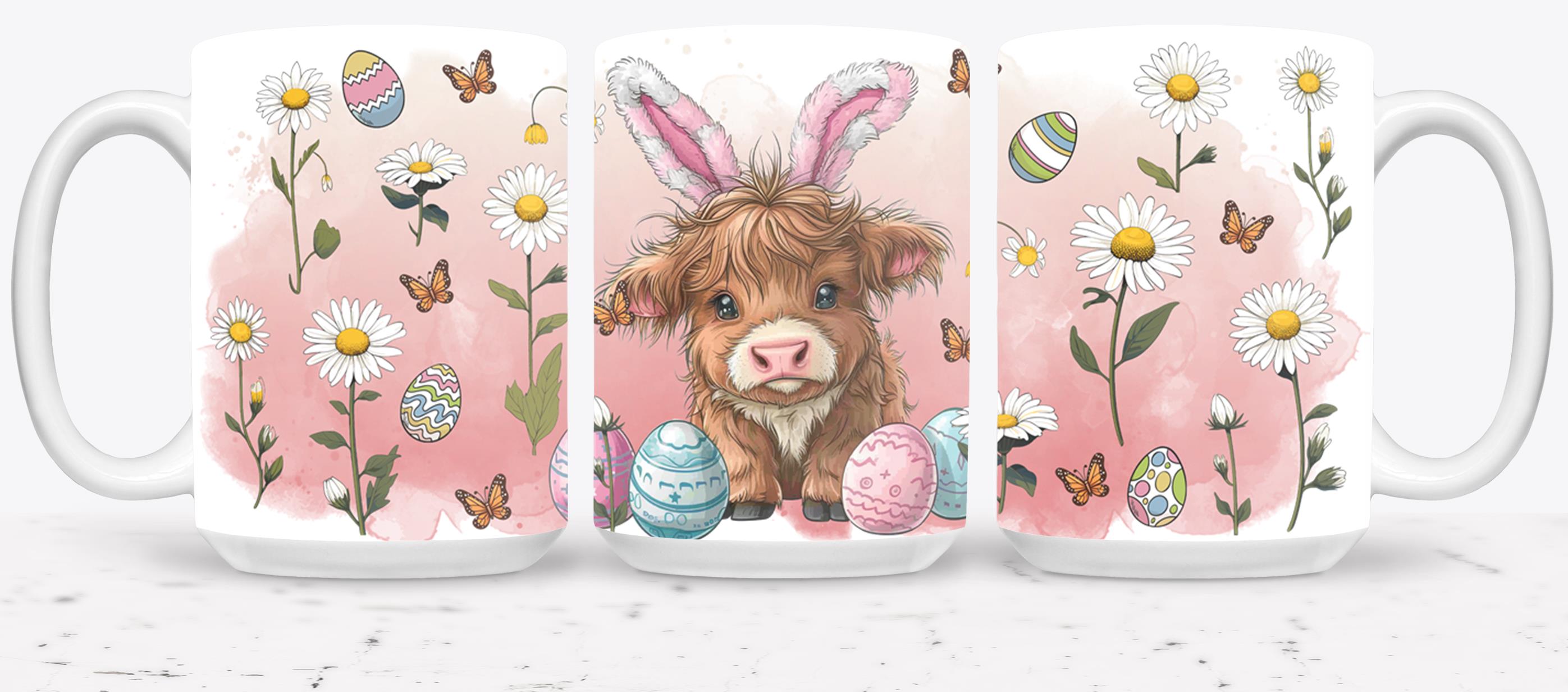 Highland Cow Easter-10405
